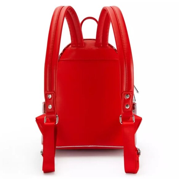 NWT Loungefly Disney Parks 2025 Christmas Peppermint Swirl Mini Backpack - Picture 4 of 5